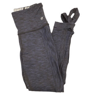 maaji womens impulse leggings blue and black size XS